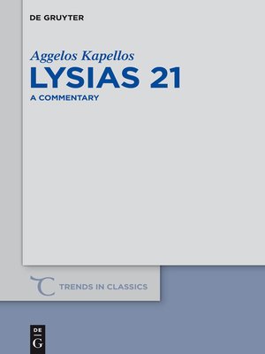 cover image of Lysias 21